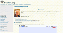 Desktop Screenshot of druidkirk.org