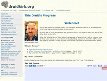 Tablet Screenshot of druidkirk.org